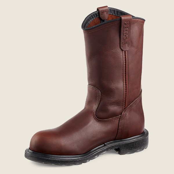 Botas de Seguridad Red Wing Hombre Vino - Supersole® 2.0 - 11-Inch Csa Toe Pull-On - 378-QDAZMX